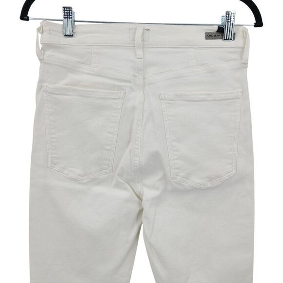 Citizens Of Humanity Chrissy Uber High Rise Skinny Jeans 30 White Stretch City - Picture 11 of 16